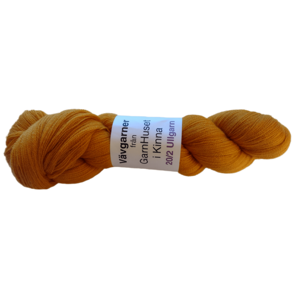 Garnhuset Wool 20/2 – Yellow Orange – 0214 Garnhuset Wool 20/2 - Yellow Orange - 0214