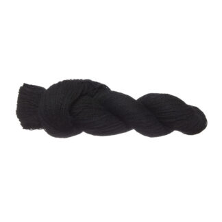 Garnhuset Wool 6/2 – Black – SVART