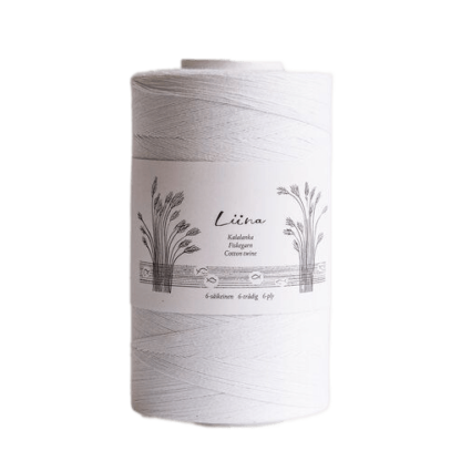 Liina Kalalanka Cotton 20/6 – Bleached White – 10