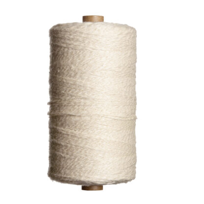 Garnhuset Linen Cotton Bouclé Effect 5.0 – BLEKT – Bleached