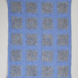 Squarish Rug woven from Gist Duet & Mallo yarns.