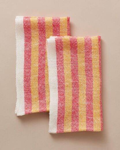 Citrus hand towels