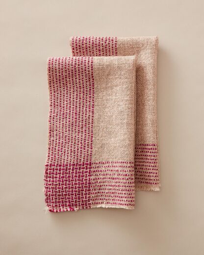 Gist Duet Running Stitch Towels