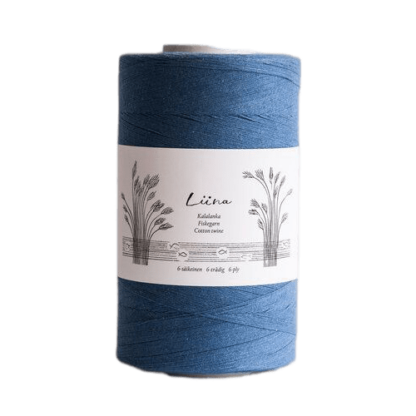 Liina Kalalanka Cotton 20/6 – Denim Blue – 75