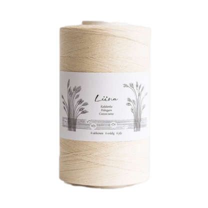 Liina Kalalanka Cotton 20/15 – Natural (Raw White) – 06