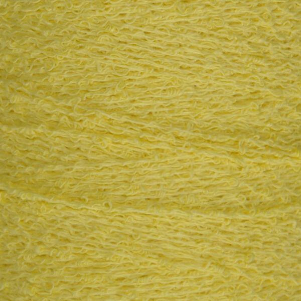 Brassard Cotton Bouclé – Pale Yellow – 1512 Brassard Cotton Bouclé - Pale Yellow - 1512