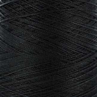 Valley Yarns Mercerised Cotton 5/2 – Black – 8990