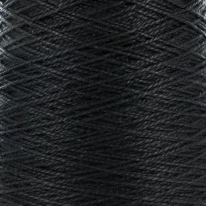 Valley Yarns Mercerised Cotton 3/2 – Black – 8990