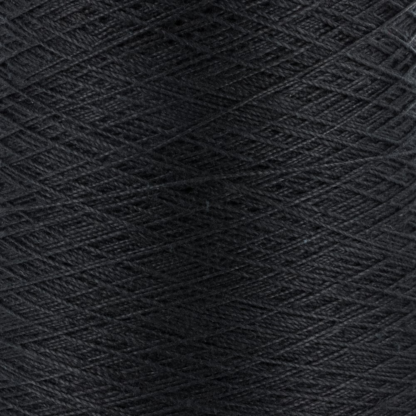 Valley Yarns Mercerised Cotton 10/2 – Black – 8990