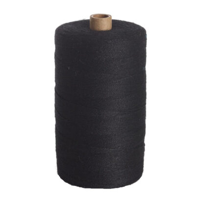 Garnhuset Cotton-Linen 33/2 – Black – SVART