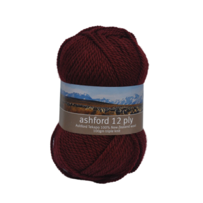 Ashford Tekapo 12 Ply - Chestnut - 717