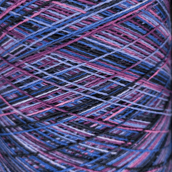 Meridian Mill House Cotton 8/2 Variegated – Lake Night – LAKEN Meridian Mill House Cotton 8/2 Variegated - Lake Night - LAKEN