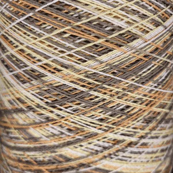 Meridian Mill House Cotton 8/2 Variegated – Sandy Shore – SANDS Meridian Mill House Cotton 8/2 Variegated - Sandy Shore - SANDS