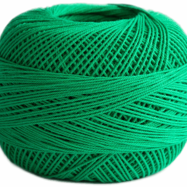 Molla Mills Cotton 100g Cake 20/12 – Jade Green – 51 Molla Mills Cotton 100g Cake 20/12 - Jade Green - 51