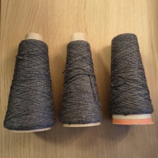 Cone ends of Jagger Spun Superwash Wool 14/4 NeK – Steel Cone ends of Jagger Spun Superwash Wool 14/4 NeK - Steel