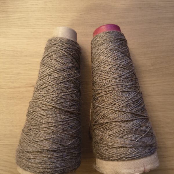 Cone ends of Jagger Spun Superwash Wool 14/4 NeK - Hazelnut