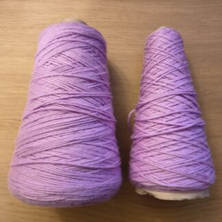 Cone end of Jagger Spun Superlamb Merino 8/4 Nm – Lilac Cone end of Jagger Spun Superlamb Merino 8/4 Nm - Lilac