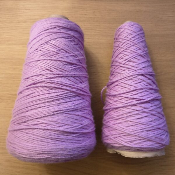 Cone end of Jagger Spun Superlamb Merino 8/4 Nm – Lilac Cone end of Jagger Spun Superlamb Merino 8/4 Nm - Lilac