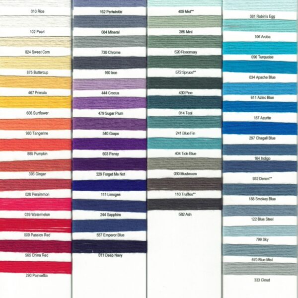 Digital Colour Cards for Bambu 7 100% Bamboo