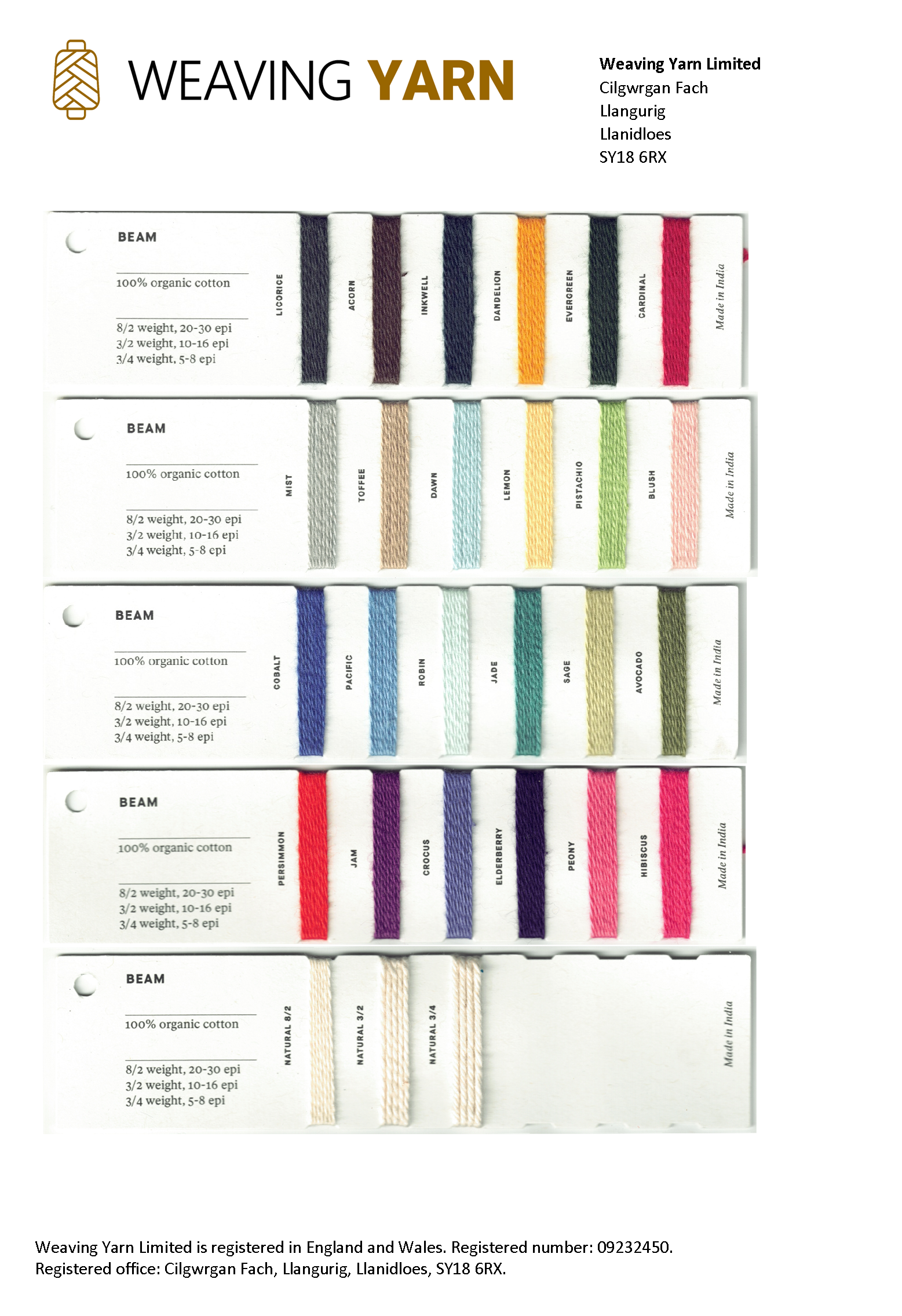 Digital Colour Cards – Gist Yarn Beam Digital Colour Cards - Gist Yarn Beam