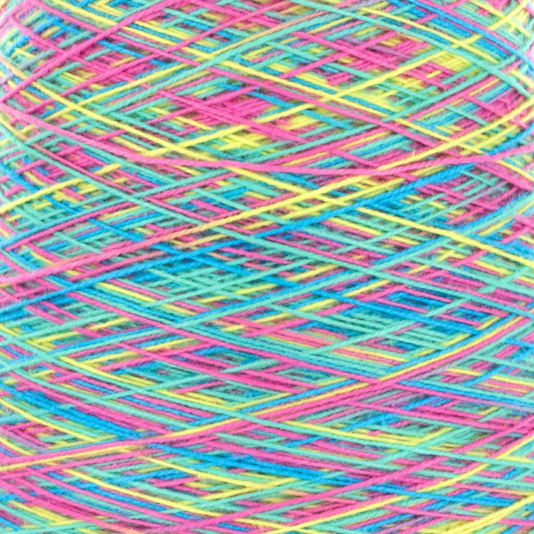 Valley Yarns Cotton 8/2 Variegated – Rainbow Opal – 9534 Valley Yarns Cotton 8/2 Variegated - Rainbow Opal - 9534